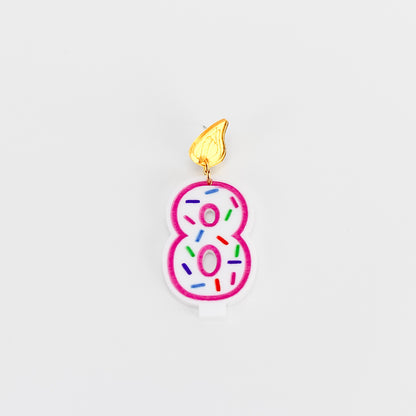 Birthday Candle Earrings