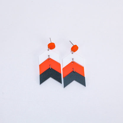 W/O/B - Chevron SS Dangles