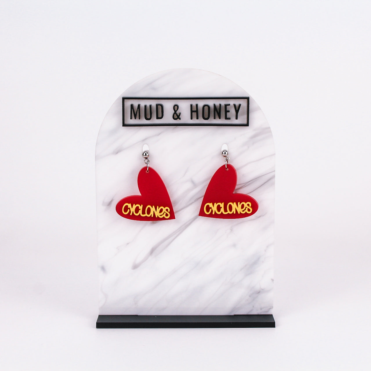 Cyclones - Heart SS Dangles