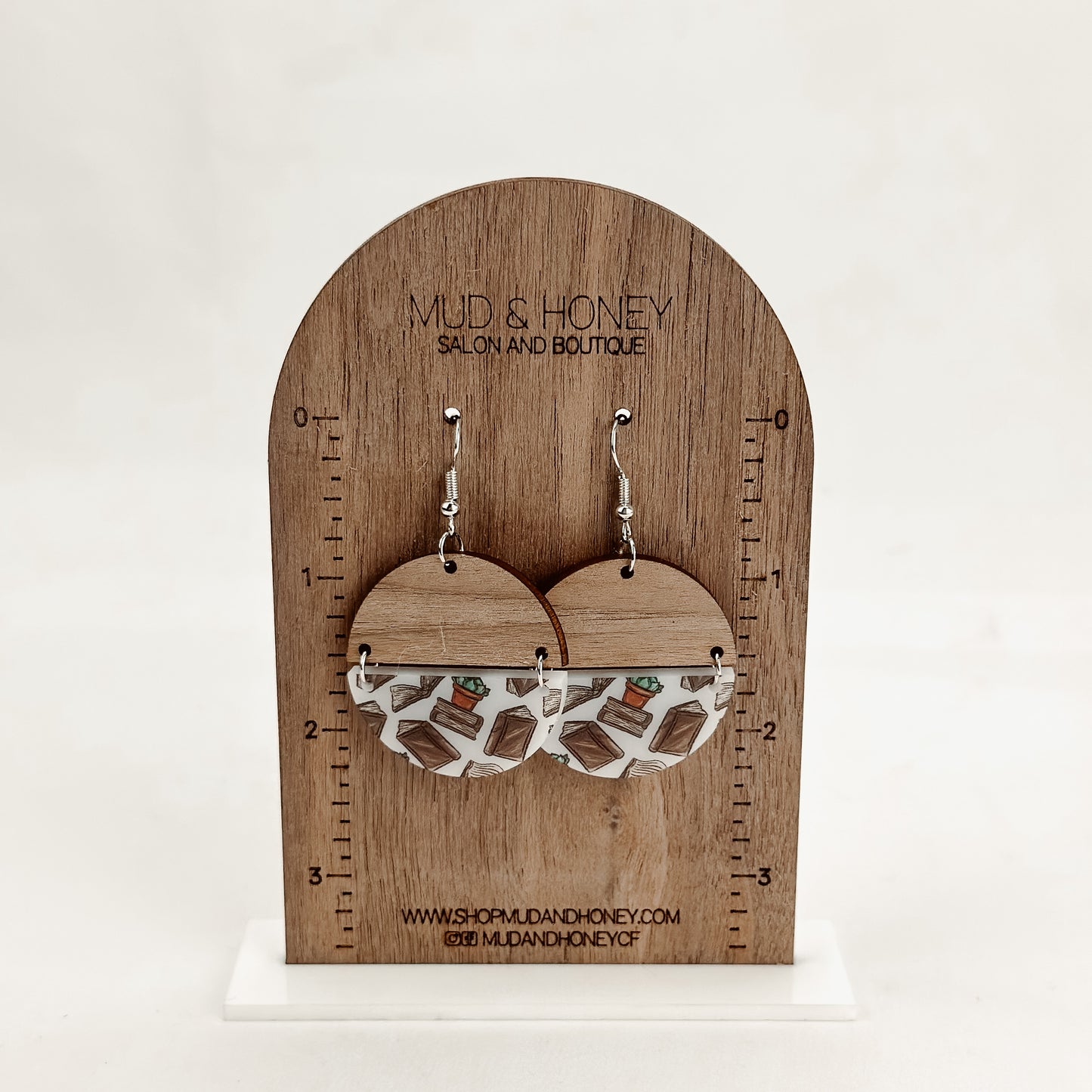 Book Lover Dangle - Earrings