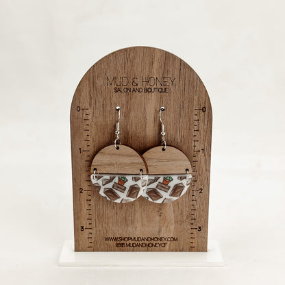 Book Lover Dangle - Earrings