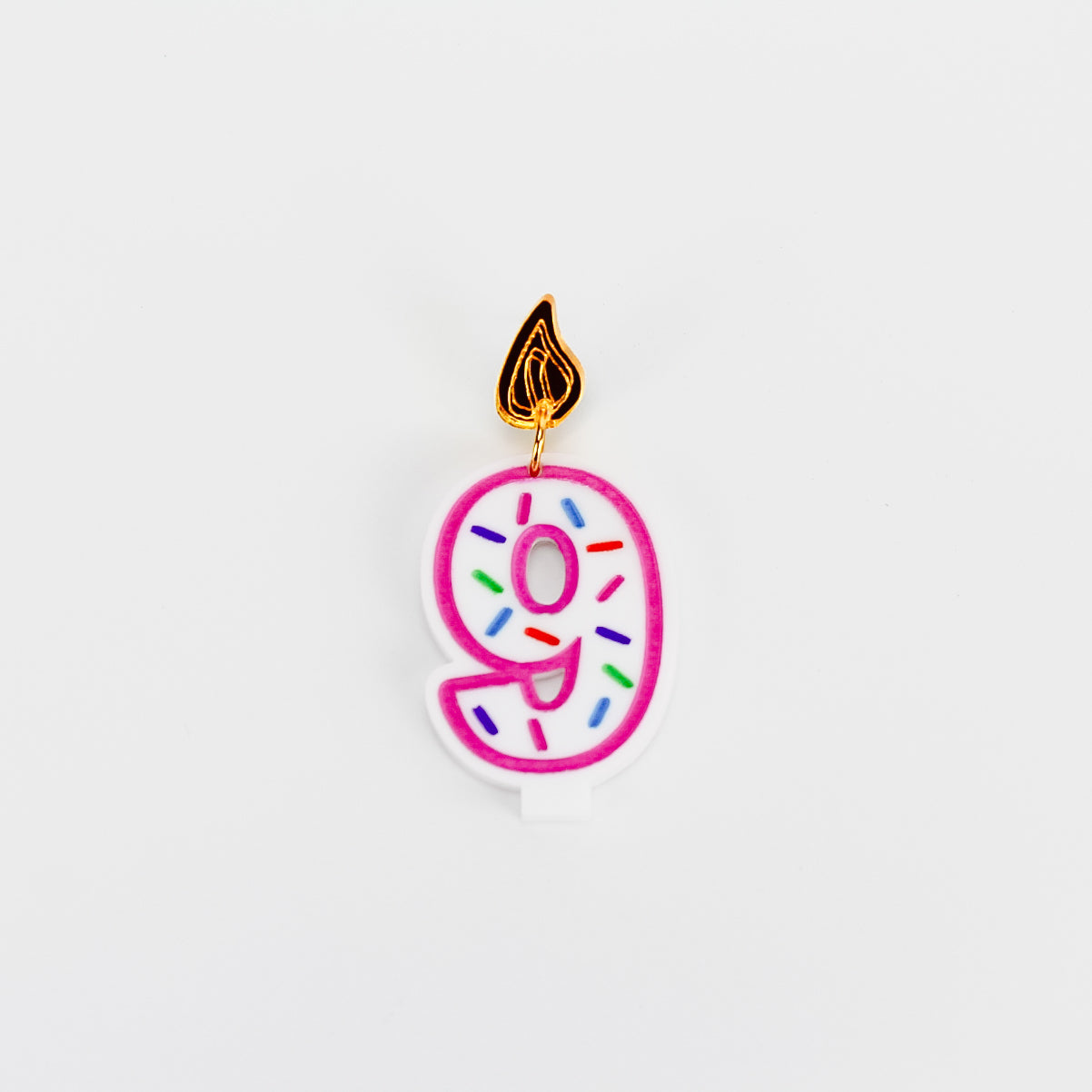 Birthday Candle Earrings