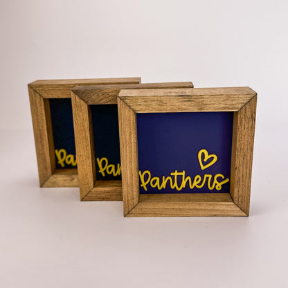 Panthers - 6" SS Square Sign