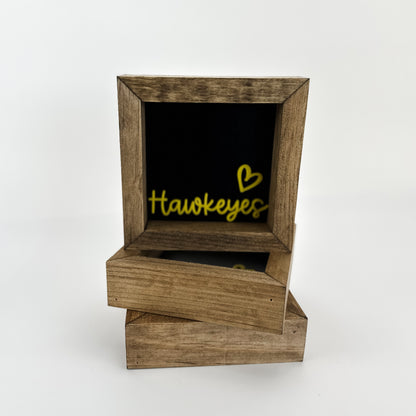 Hawkeyes - 6" SS Square Sign