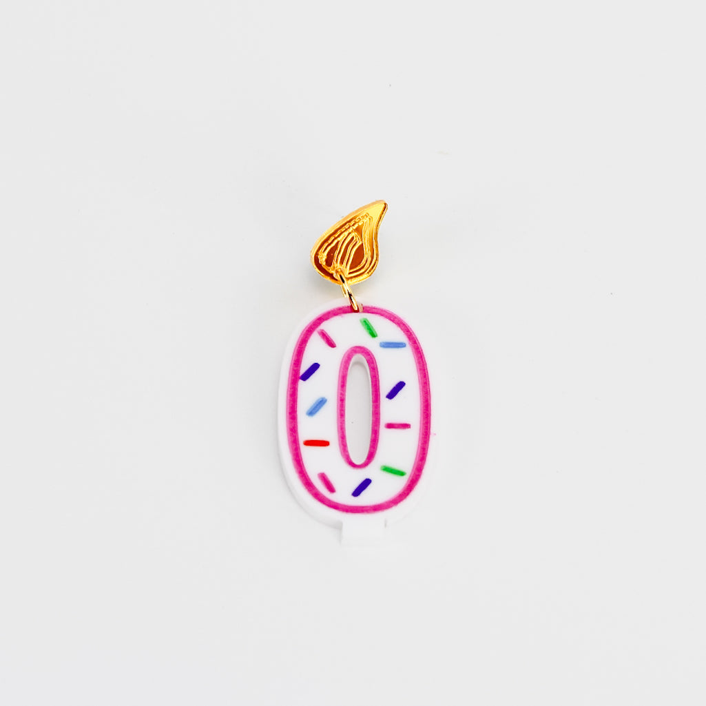 Birthday Candle Earrings