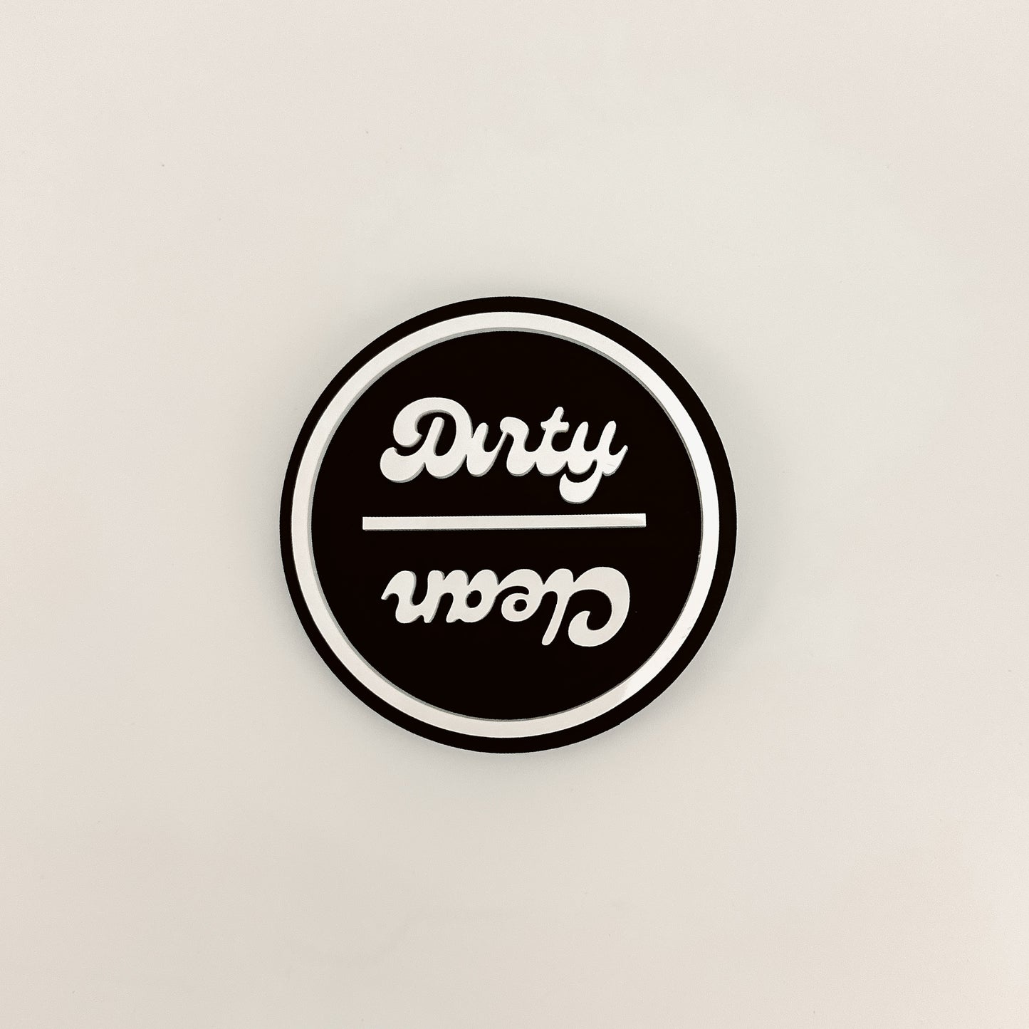 Clean | Dirty - Acrylic Dishwasher Magnet
