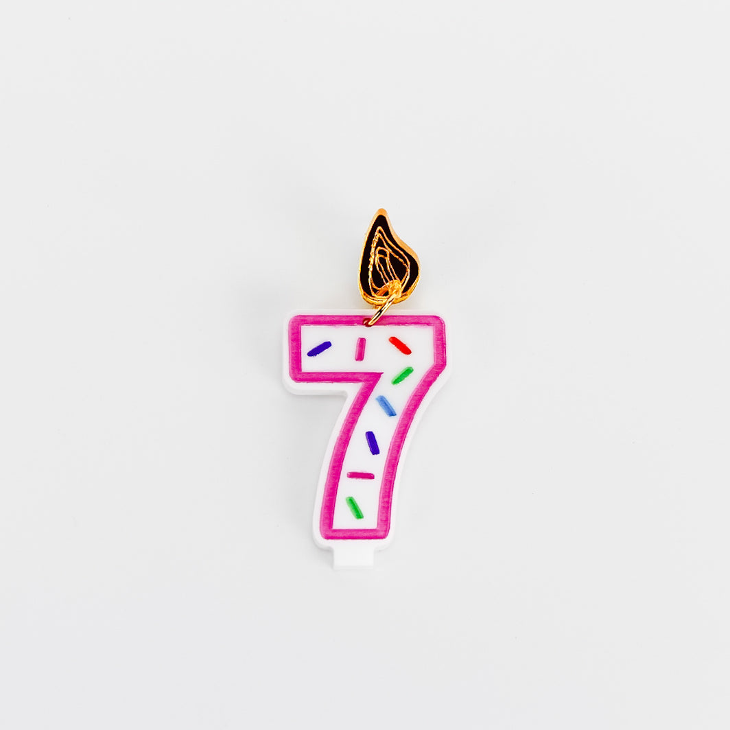 Birthday Candle Earrings