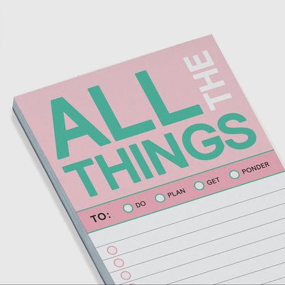 All the Things - Make A List Pad