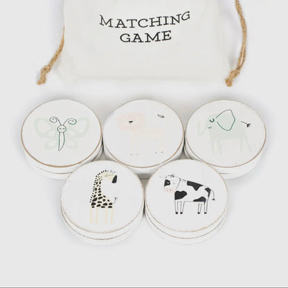 Wooden Matching Game