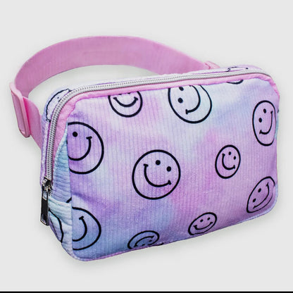 Belt Bag - Tie Dye Smiley