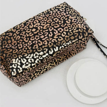 Waterproof Leopard - Cosmetic Bag