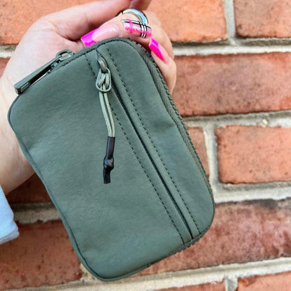 Zipper Wallet - Olive