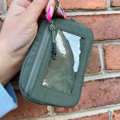 Zipper Wallet - Olive