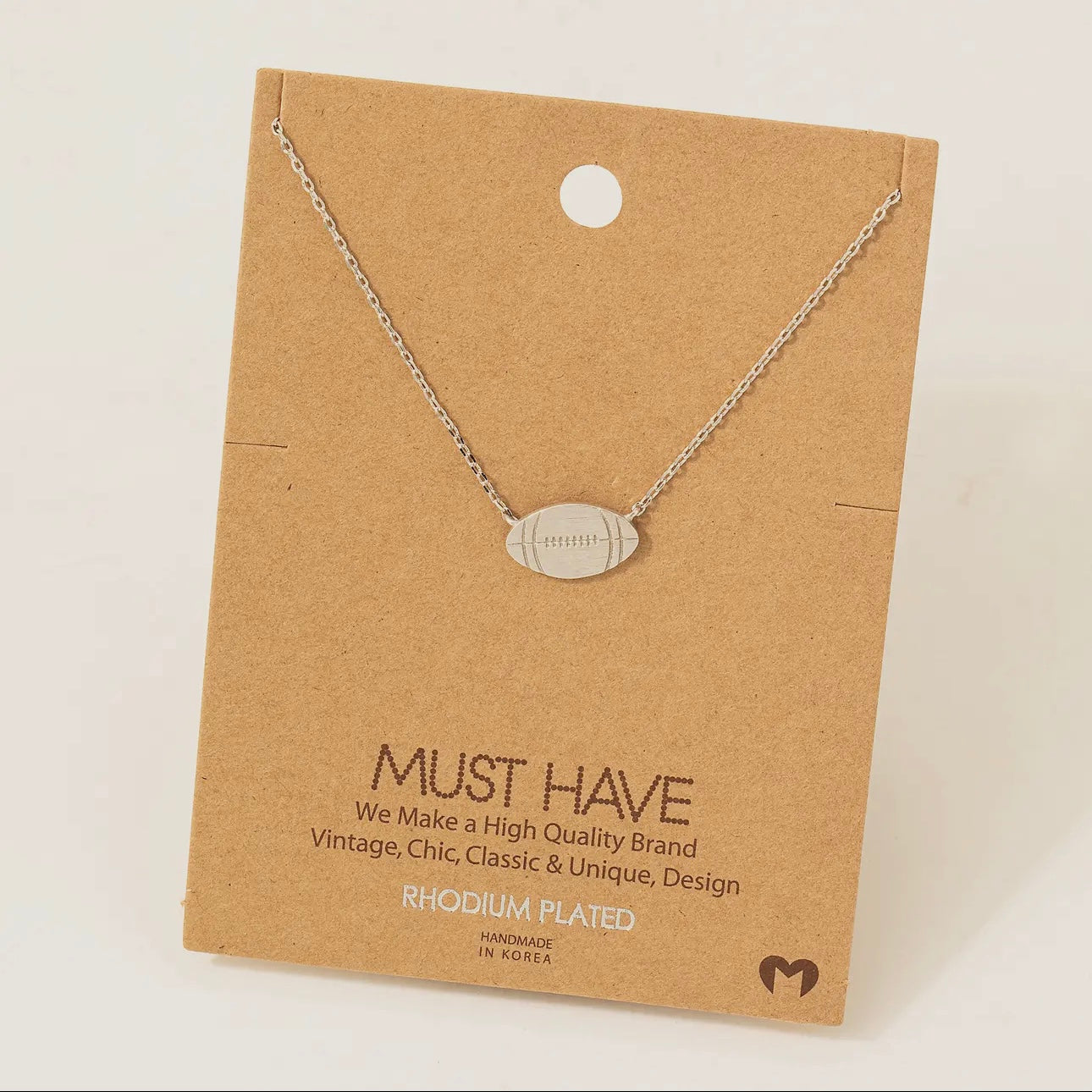 Mini Football - Necklace