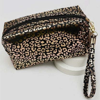 Waterproof Leopard - Cosmetic Bag