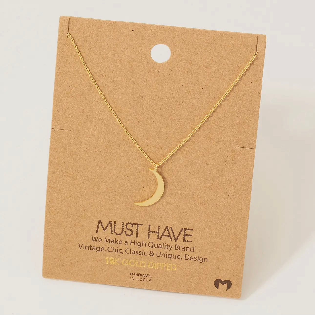 Moon Crescent Pendant