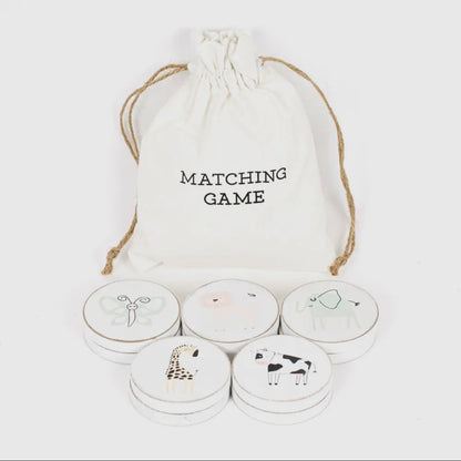Wooden Matching Game