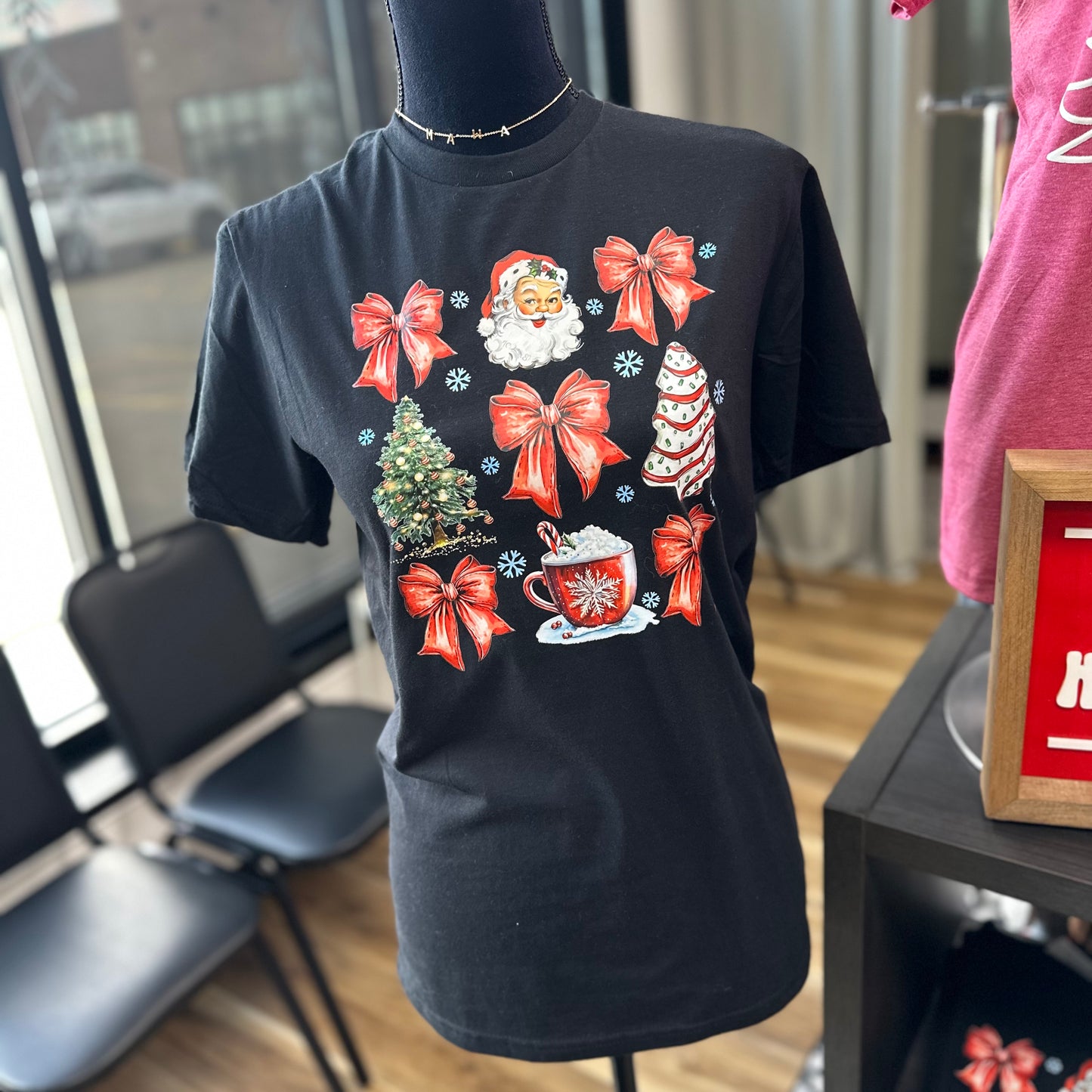 Christmas Bows - Tee