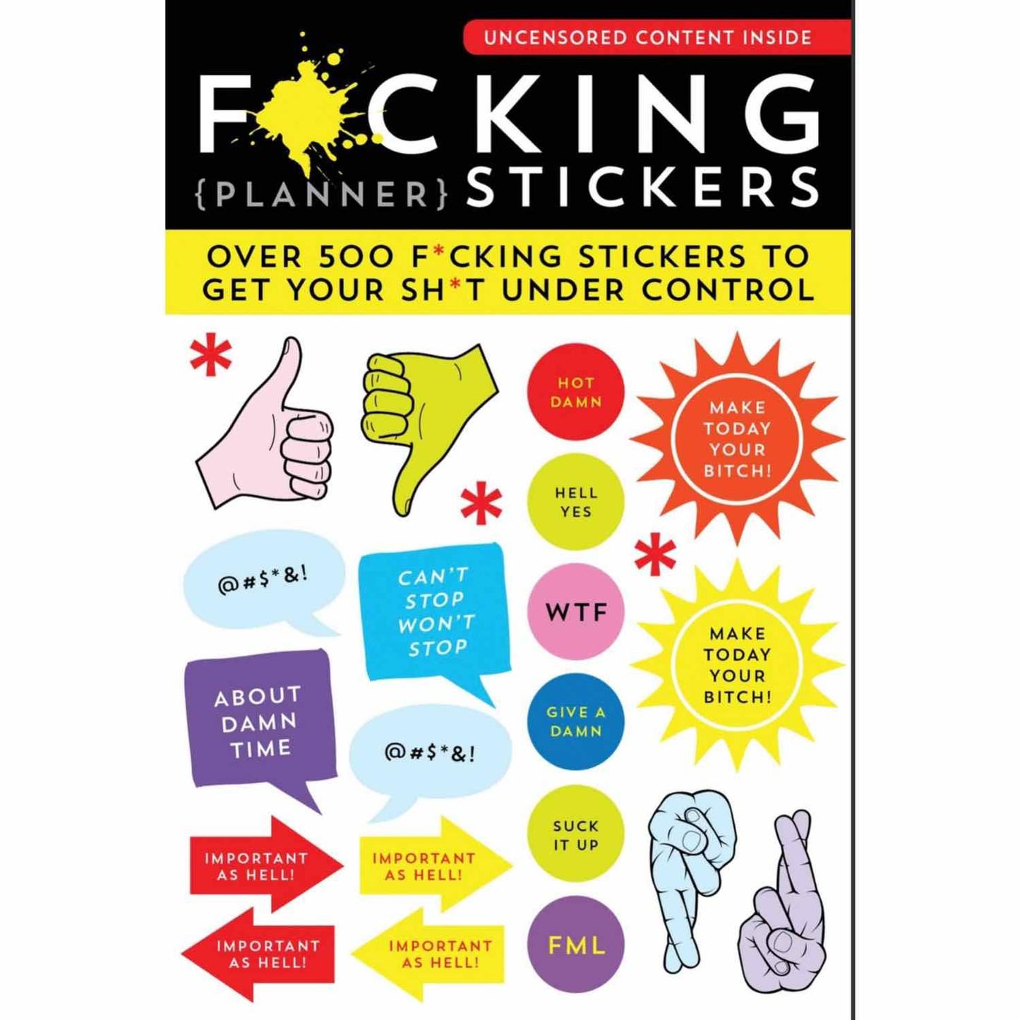 F*cking Planner Stickers