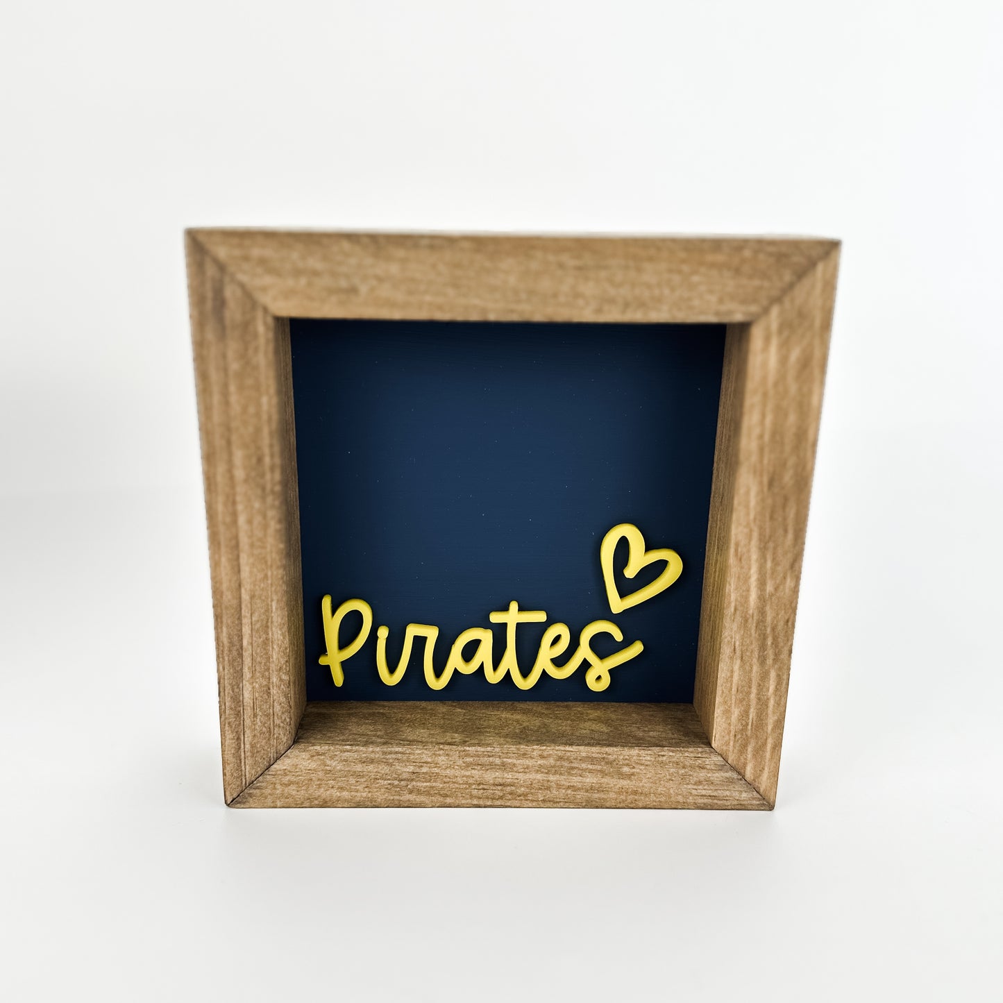 Pirates - 6" SS Square Sign