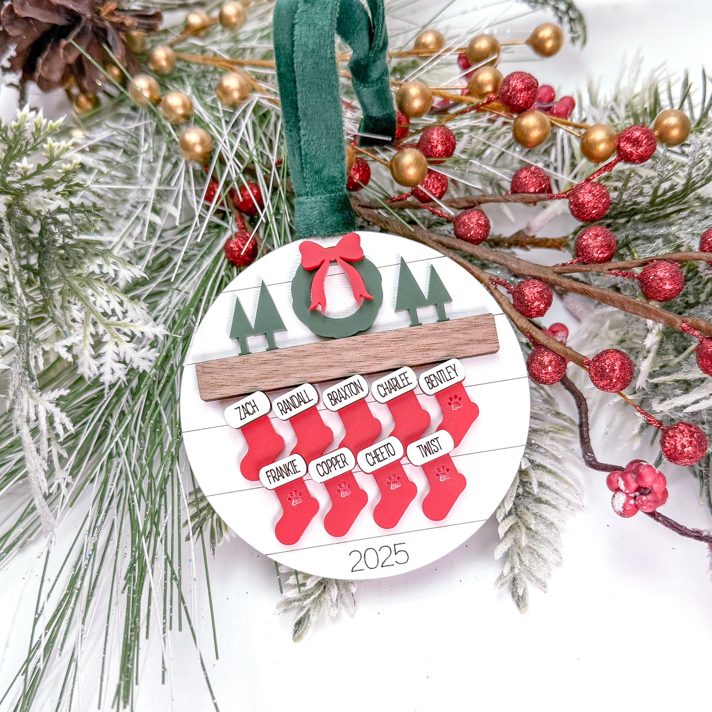 Mantle Family Ornament