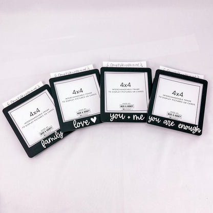 Magnetic Acrylic Drop In Frame - You + Me