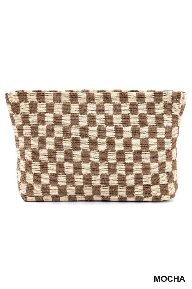 Checkered - Cosmetic Bag