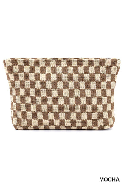 Checkered - Cosmetic Bag