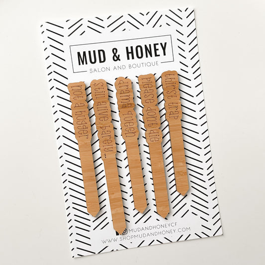 Skinny Plant Stake Pack - No.1