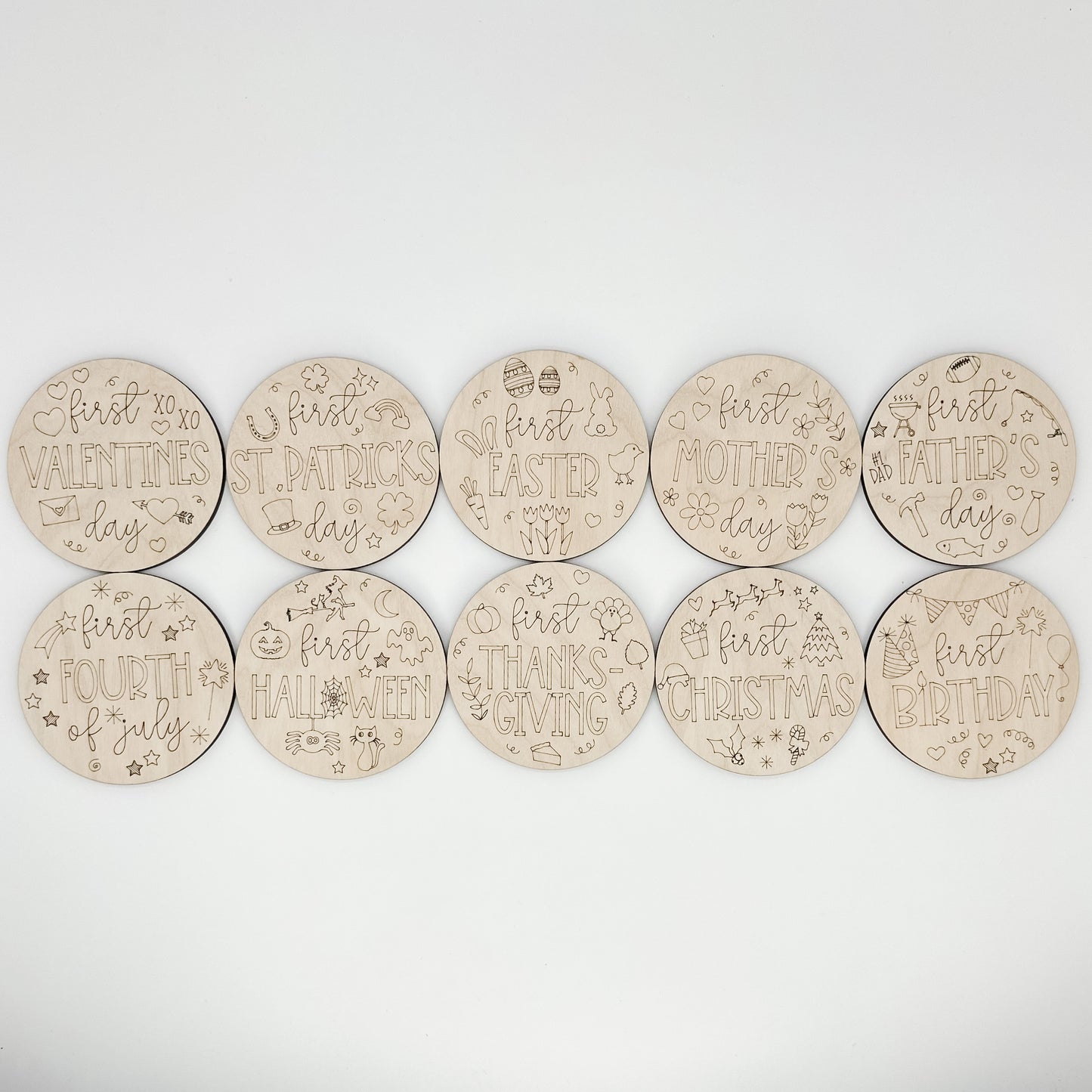 Designed Baby Milestone Markers