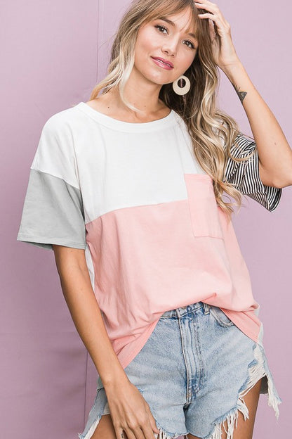 Colorblock Tee