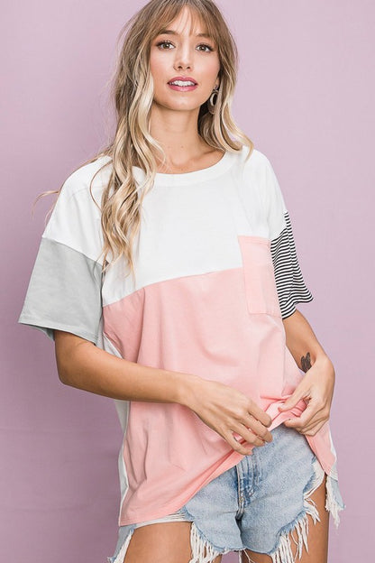 Colorblock Tee