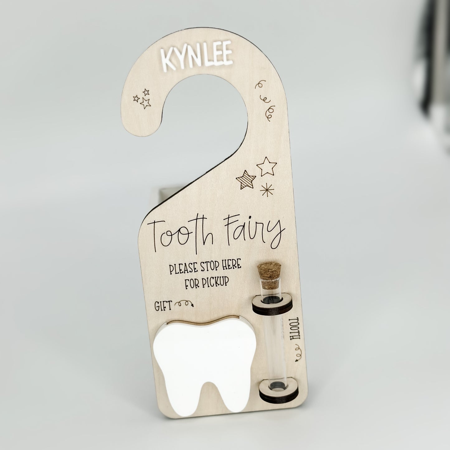 Personalized Tooth Fairy Door Hanger