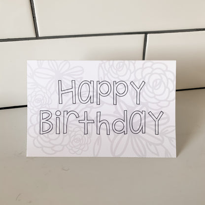 Happy Birthday - Greeting Card