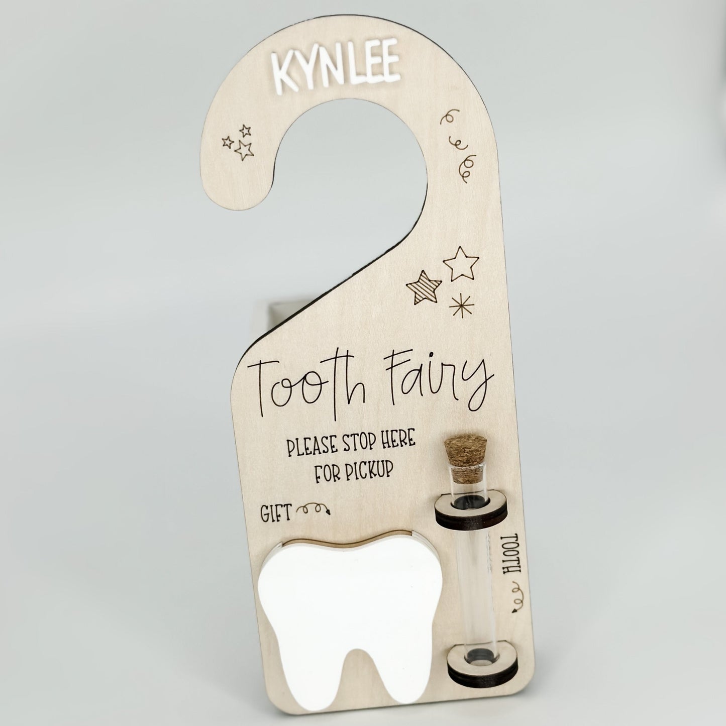 Personalized Tooth Fairy Door Hanger