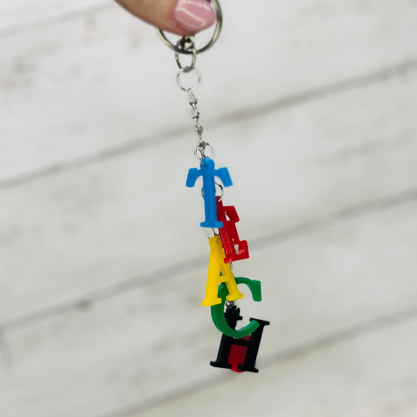 TEACH - Dangle Keychain
