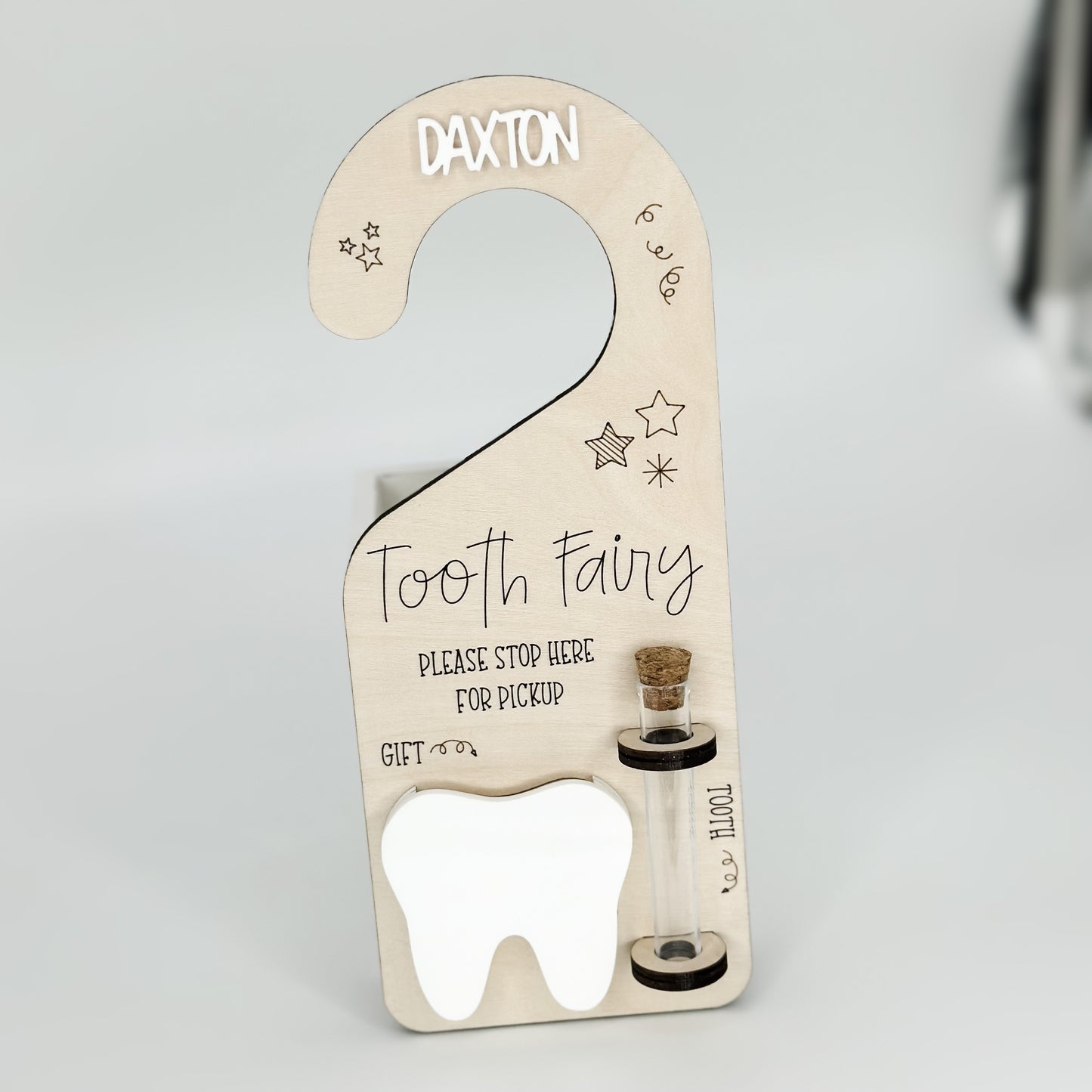 Personalized Tooth Fairy Door Hanger