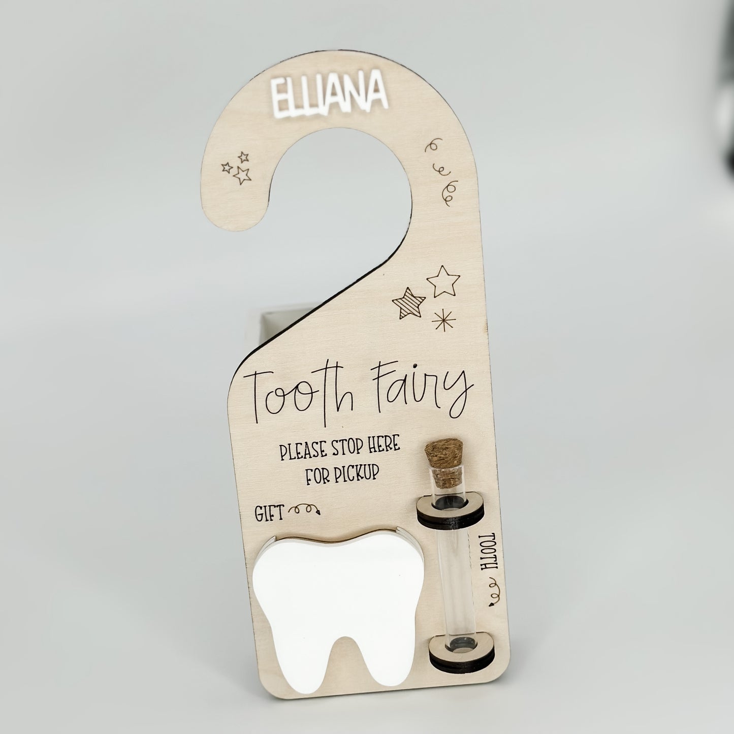 Personalized Tooth Fairy Door Hanger