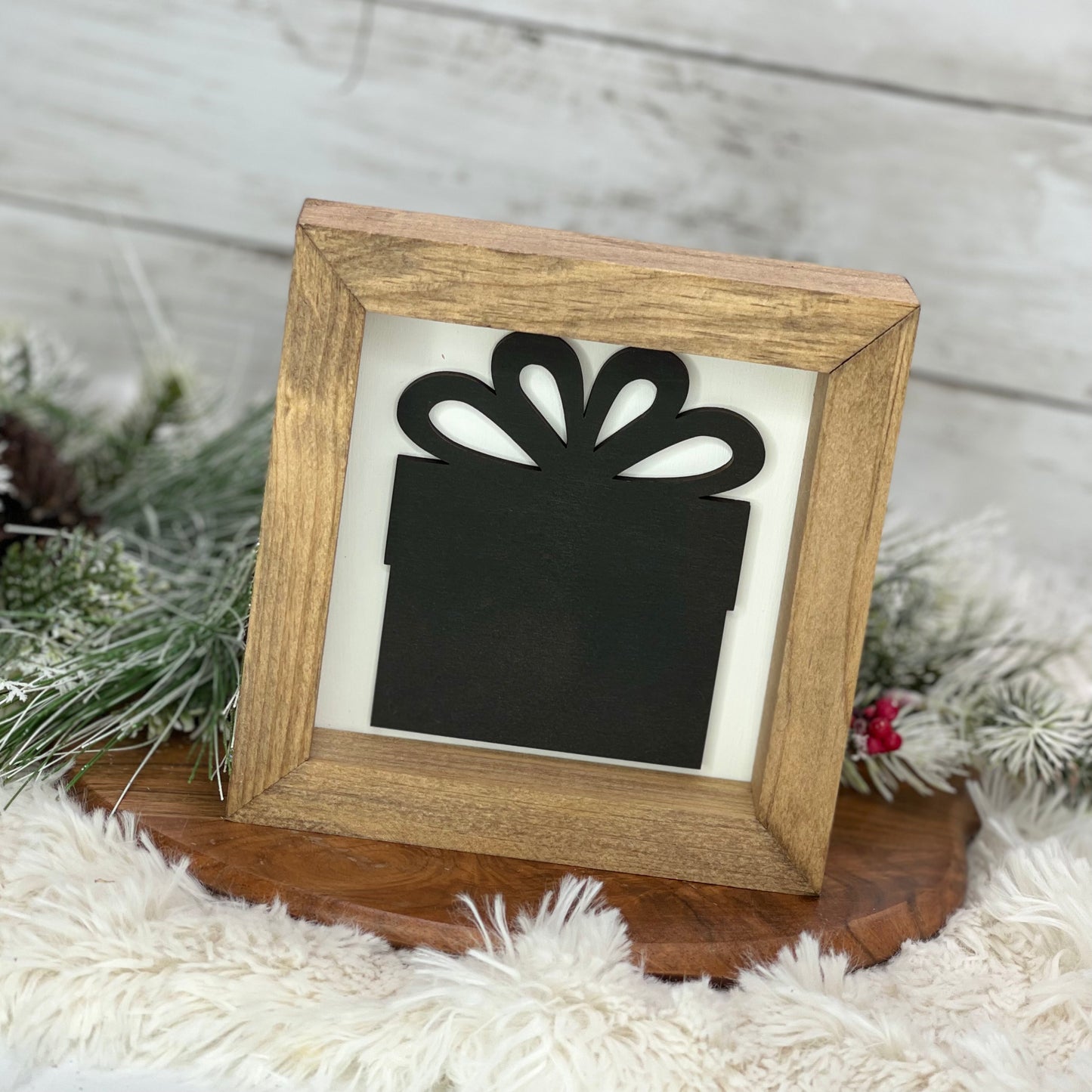 Present - Square Sign