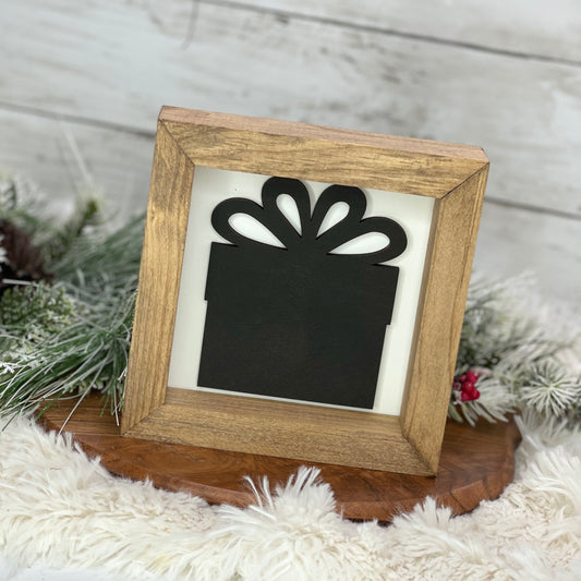 Present - Square Sign