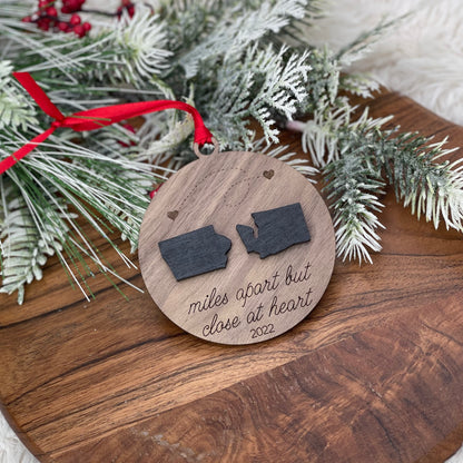 Miles Apart Ornament